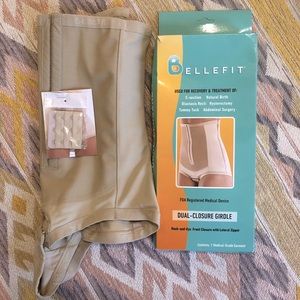 Bellefit Dual-Closure Girdle. Sz L. Medical grade.